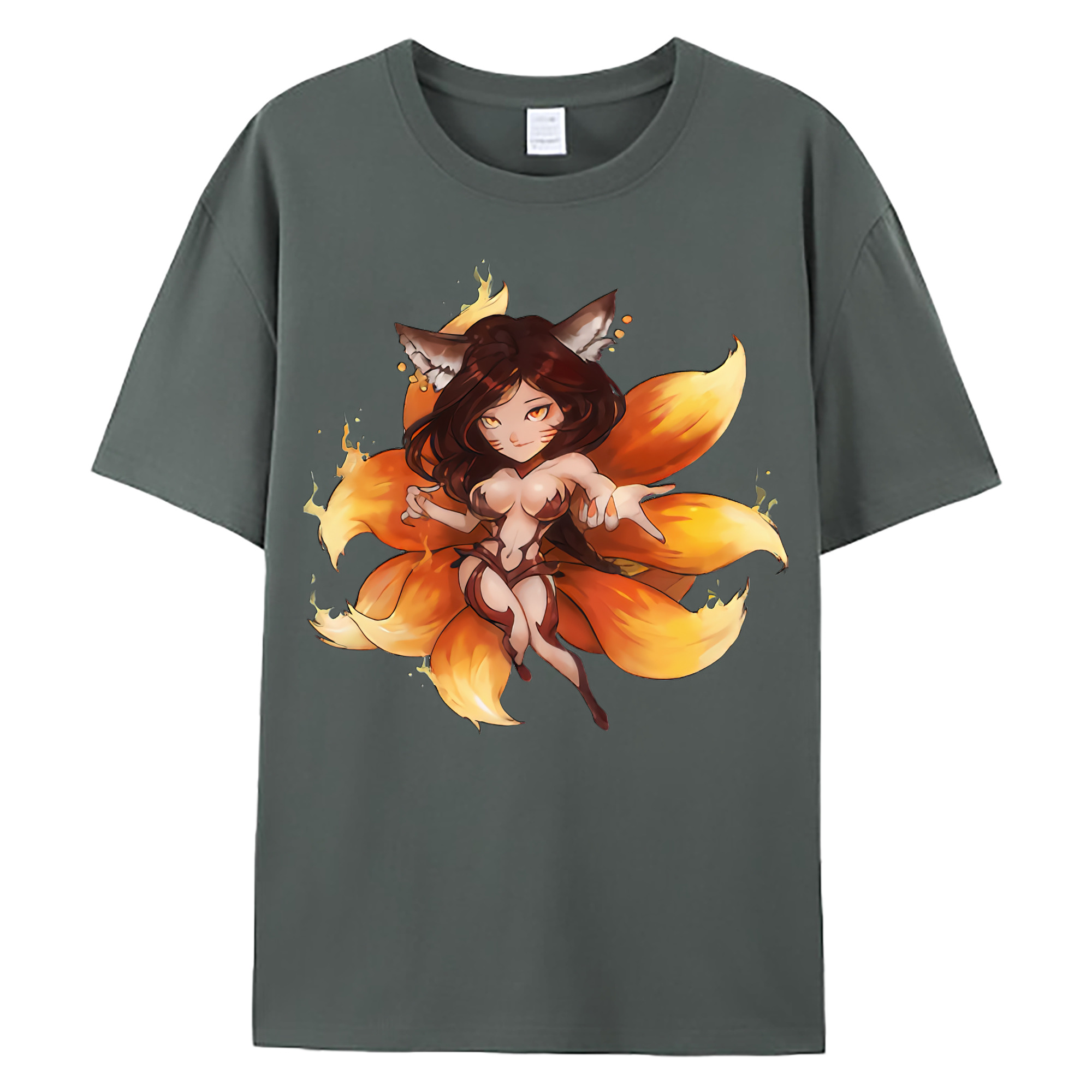 （画像用） リーグ・オブ・レジェンド League of Legends LOL 綿100％ メンズ半袖Tシャツ｜肌触りやわらか＆通気性